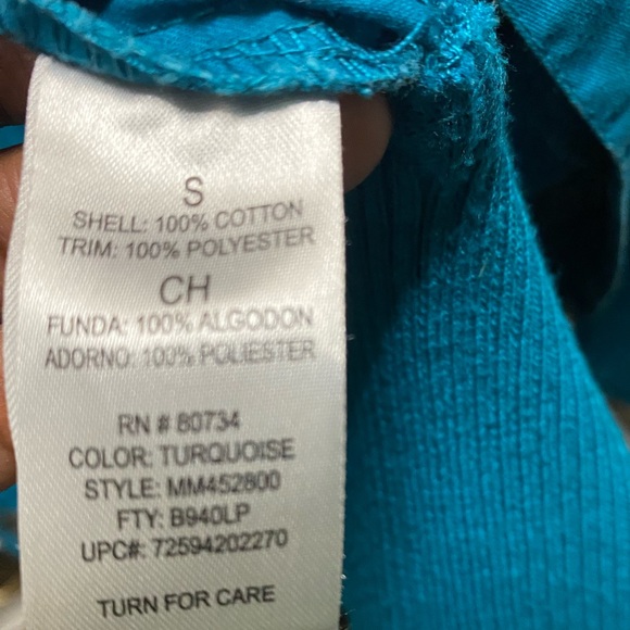 Miley Cyrus Max Azria Turquoise Jacket - Picture 8 of 8